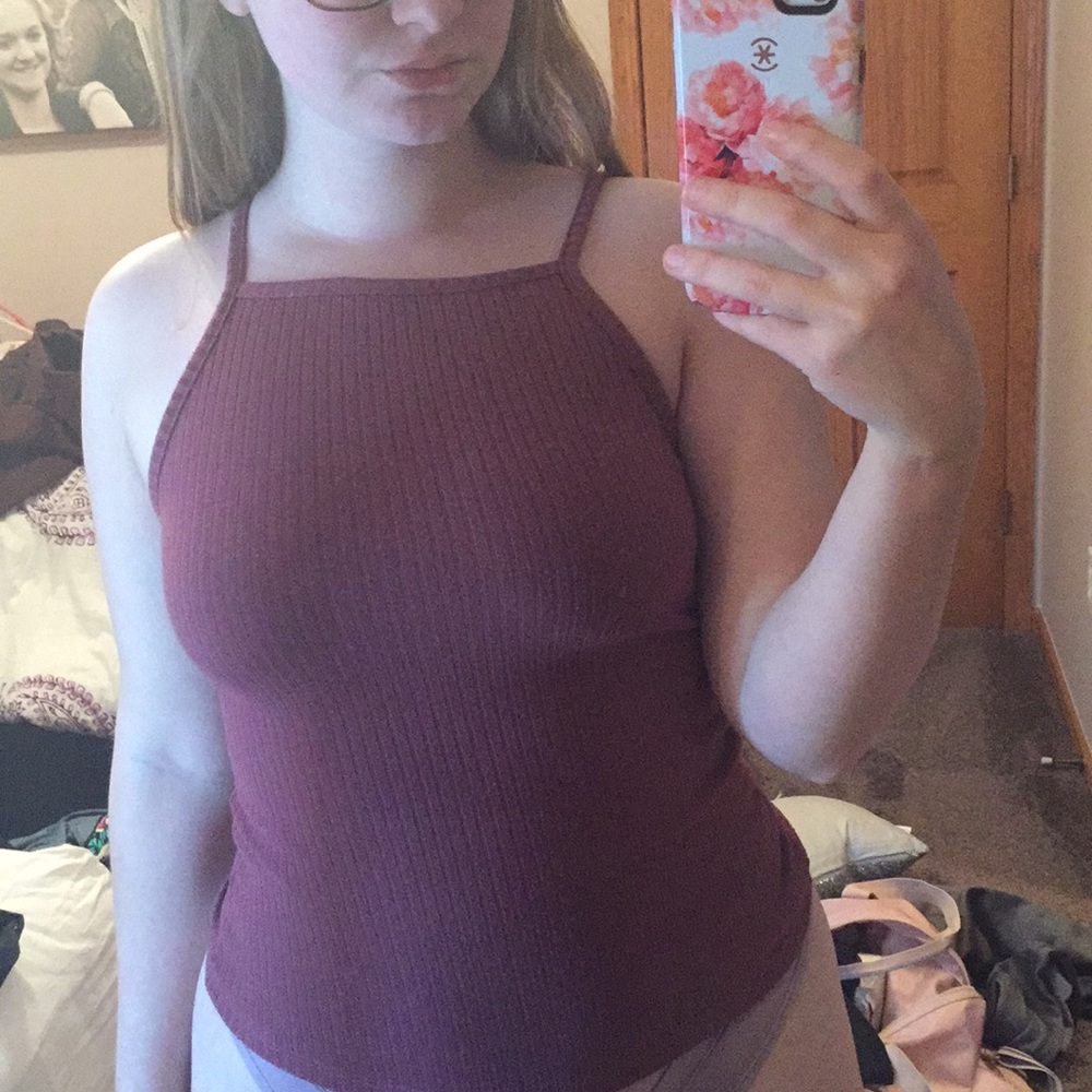 High top Purple Tank